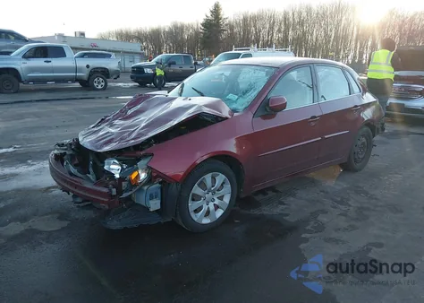 2010 Subaru Impreza 2.5I from USA, damaged, VIN JF1GE6A60AH512632